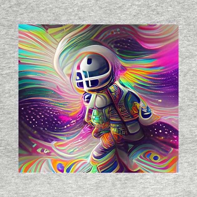 Psychedelic Astronaut by Mihadom